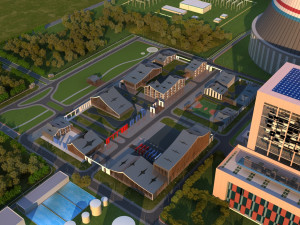 Power plant 3D Model
