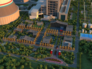 Power plant 3D Model