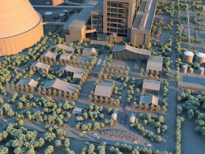 Power plant 3D Model