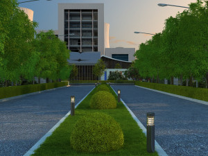 Power plant Modelo 3D