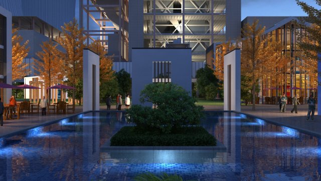 Power plant Modèle 3D .c4d .max .obj .3ds .fbx .stl .blend 