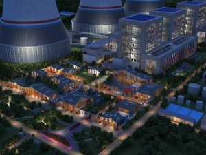 Power plant Modèle 3D