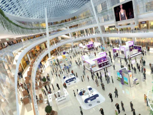 ショッピングモール 3Dモデル