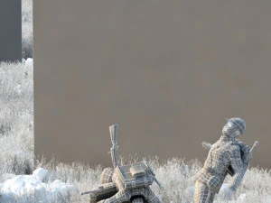 Battlefield 3D Model