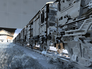 Train Model 3D