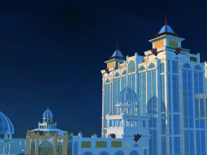 Hotel building 3D Model