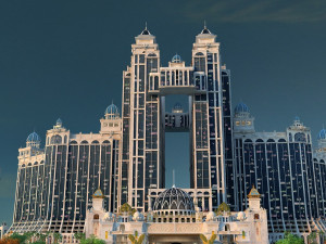 Hotel building 3D 모델