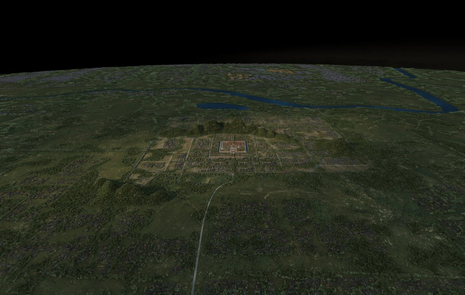Ancient city 3D Model .c4d .max .obj .3ds .fbx .stl .blend 