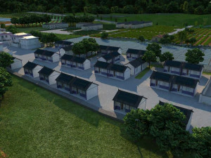 L&auml;ndlich 3D Modell