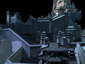 Ancient building 3D Model