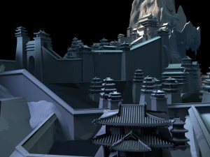 Ancient building 3D Model