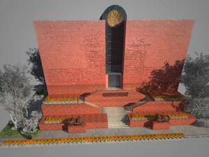 Tombstone 3D Model