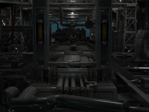 Аппаратура пространства-времени 3D Модель