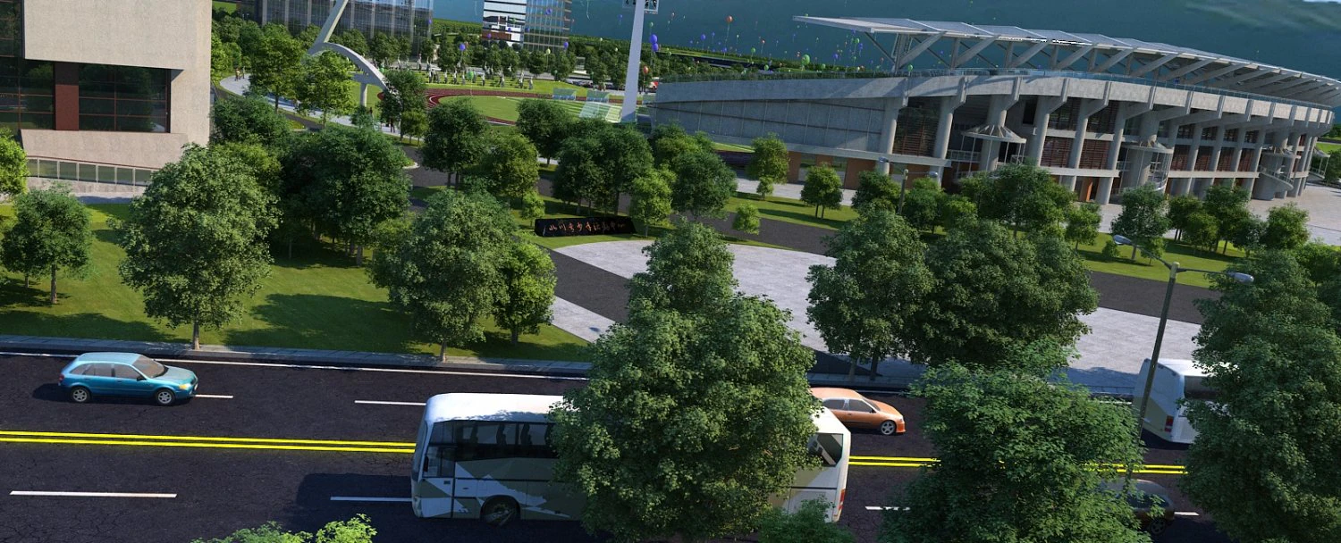 Stadium 3D Model .c4d .max .obj .3ds .fbx .stl .blend 