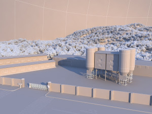 Factory 3D Model