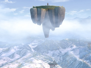 Castle in the sky 3D Model