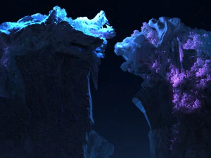 Dragon Tigre Montagne Modèle 3D