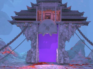 Devils Gate 3D Model