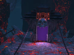 Devils Gate 3D Model