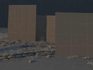 Battlefield 3D Model