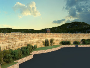 Ancient city Model 3D