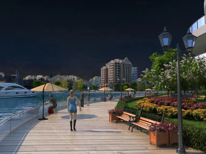 City building 3D Model