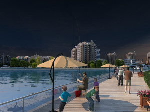 City building 3D-Modell