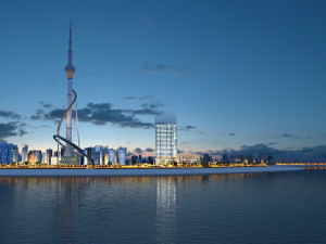 City building 3D Model