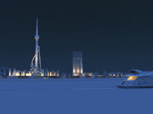 City building 3D 模型