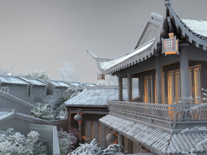 Ancient building 3D Model