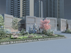Kindergarten Modello 3D