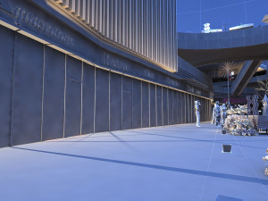 Commercial street 3D Model