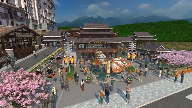 Ancient building 3D 模型 .c4d .max .obj .3ds .fbx .stl .blend