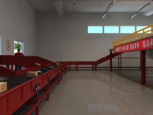 Express delivery 3D 모델