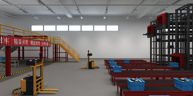 Express delivery 3D Model .c4d .max .obj .3ds .fbx .stl .blend 