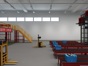 Express delivery 3D Model