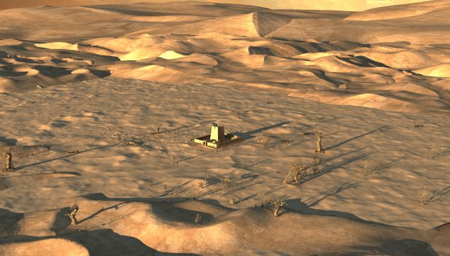 Desert 3D Model .c4d .max .obj .3ds .fbx .stl .blend 