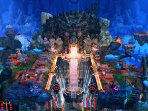 Underwater palace 3D 모델