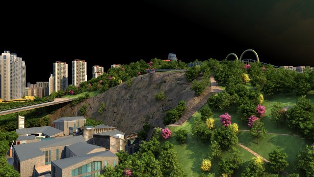Garden Modelo 3D .c4d .max .obj .3ds .fbx .stl .blend 