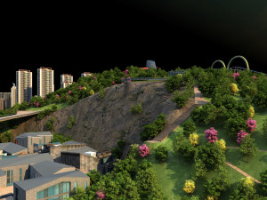 Garden 3D Model