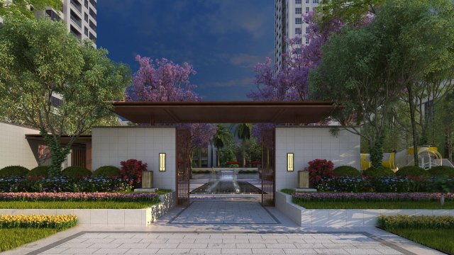 Apartment door 3D Model .c4d .max .obj .3ds .fbx .stl .blend 