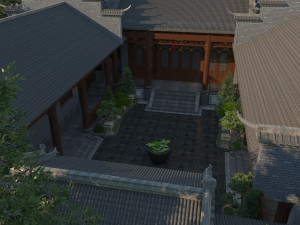 Siheyuan Model 3D