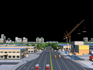 Urban Construction 3D Modell