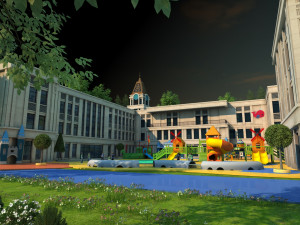 Kindergarten Modelo 3D