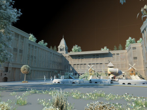 Kindergarten 3D Model