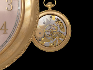 Pocket watch Model 3D