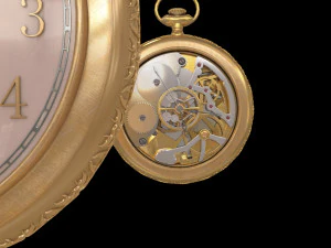 Pocket watch 3D Model