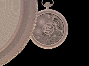 Pocket watch Model 3D