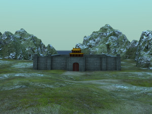 City gate 3D Model