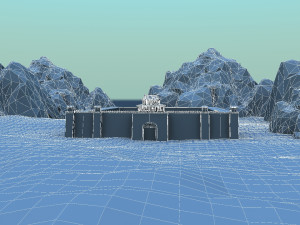 City gate 3D 模型